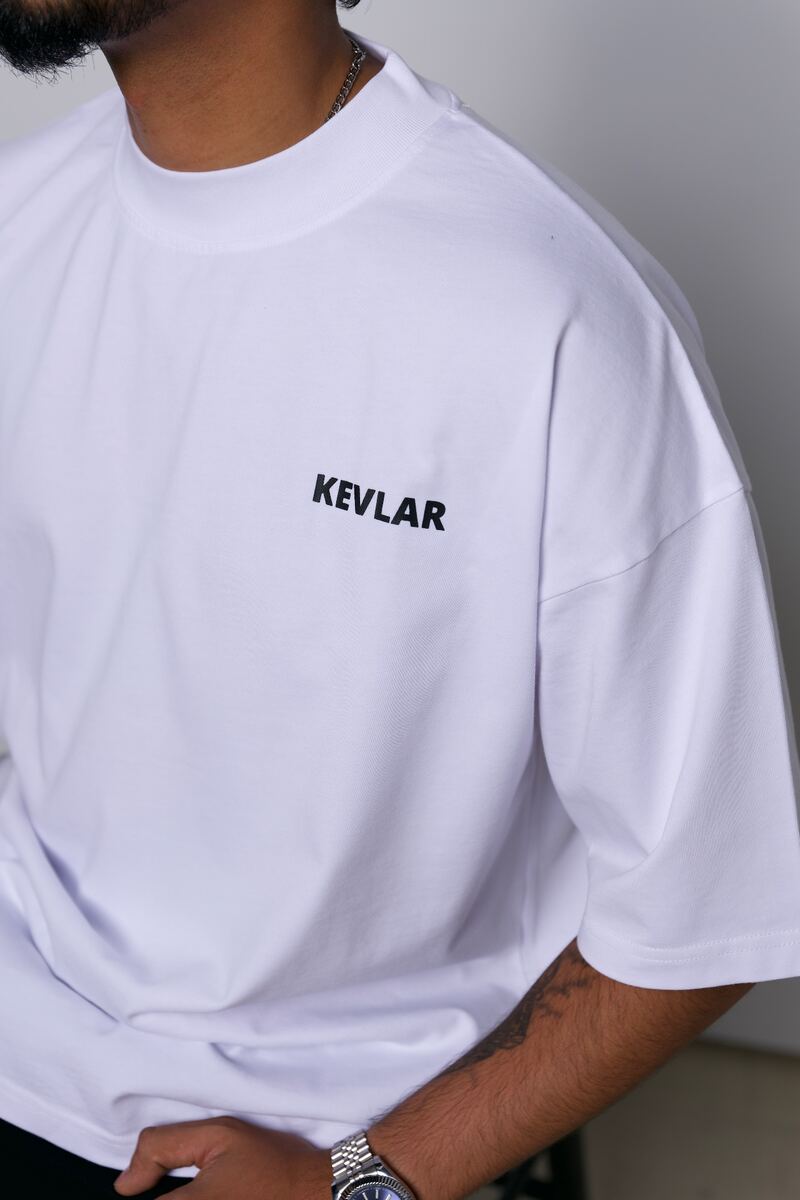 White — Chest Print